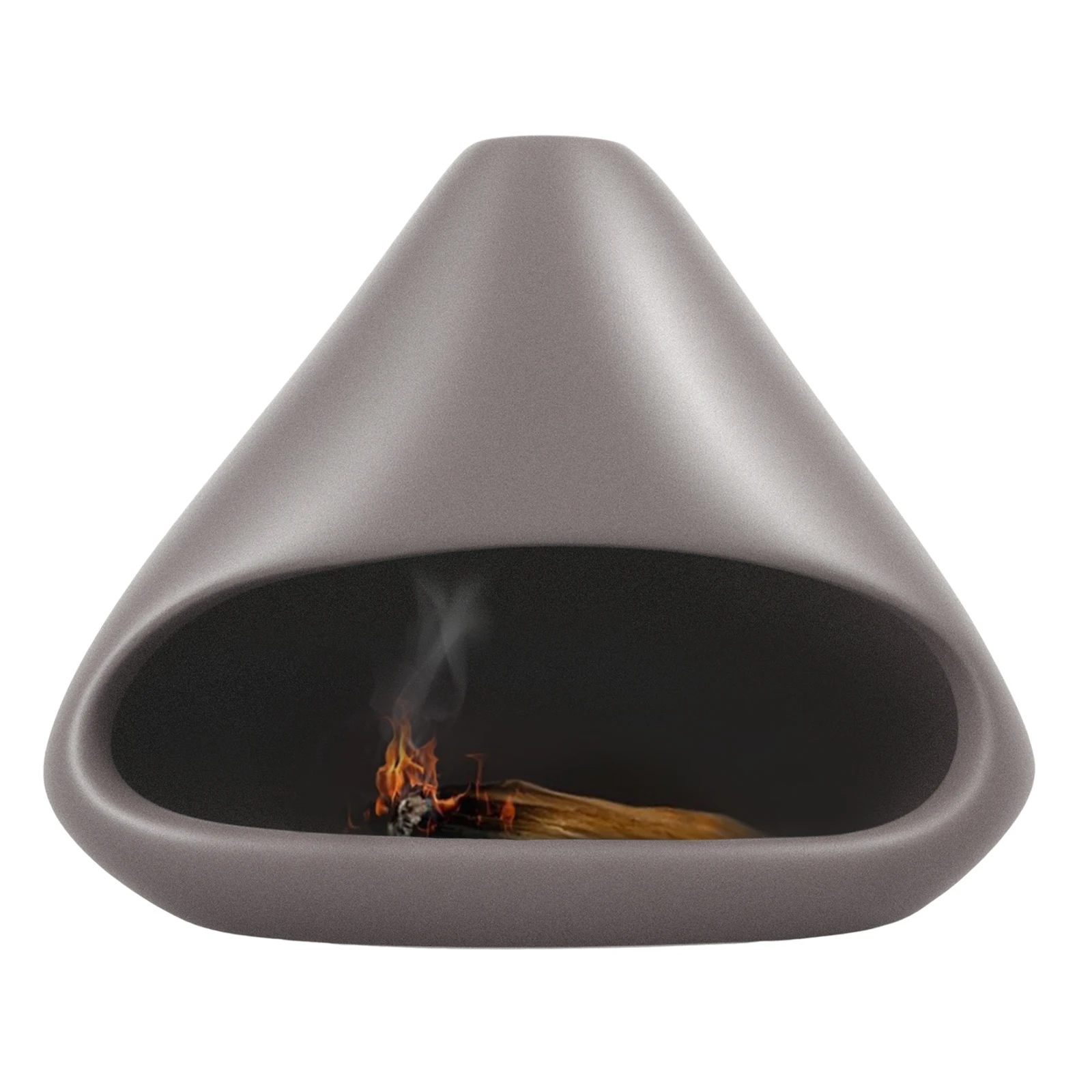   Quemador de incienso de cerámica, soporte Palo Santo, cuenco para difuminar hecho a mano con soporte para salvia de chimenea para varillas de mechones de salvia de incienso cónico