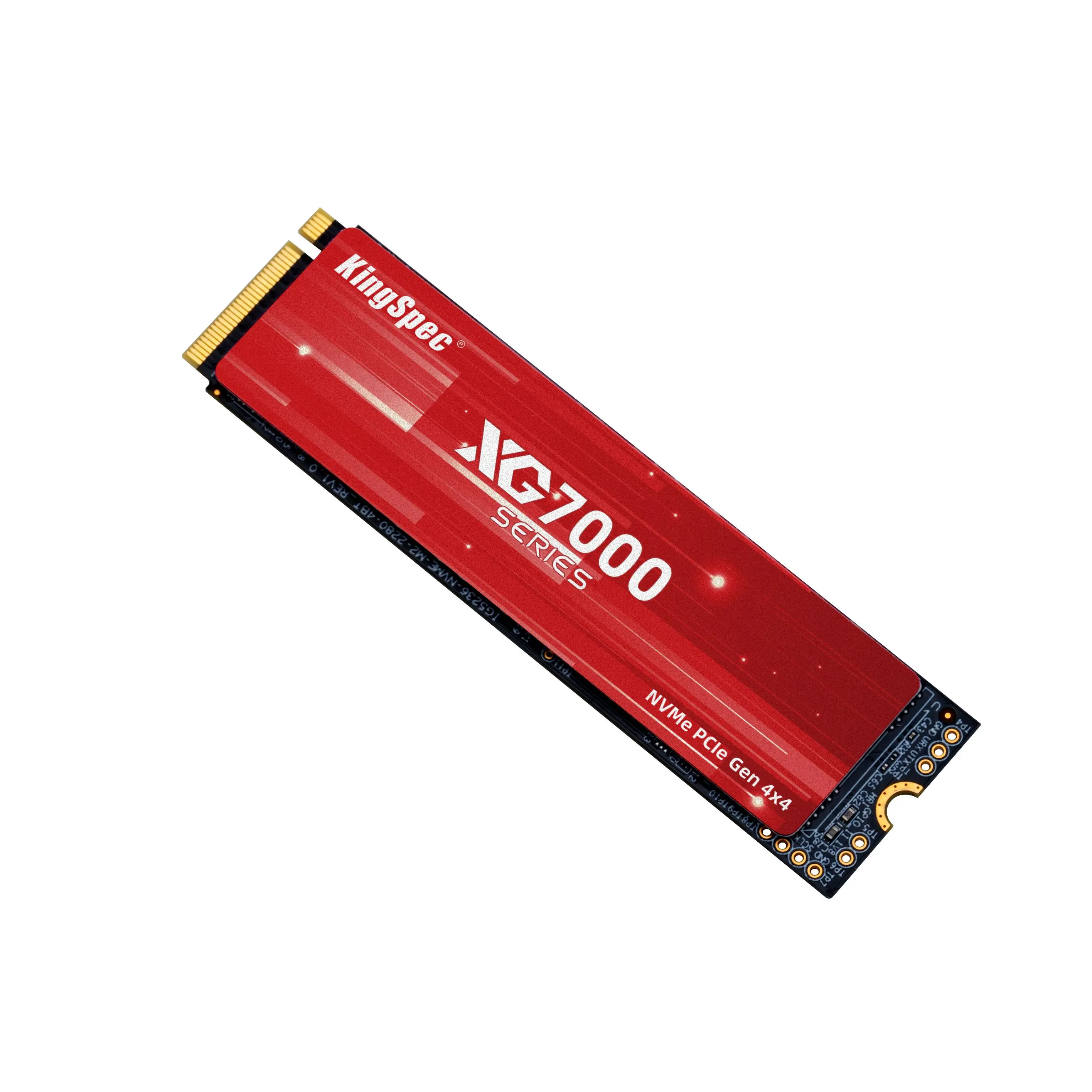 Unidad de Estado Sólido KingSpec SSD M2 PCIe 4.0 NVMe de 1 TB, 2 TB, 4 TB, Disco Duro M.2 2280, Disco Duro NVMe PCIe 4.0 Gen4 Interno para