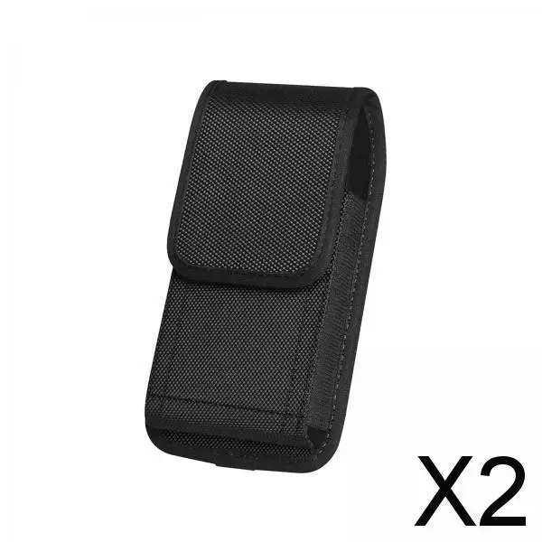 2xMolle Phone Bag Compact Cellphone Case Organizer for Running Climbing Hiking XL