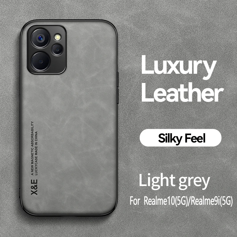 حافظة لهاتف OPPO Realme 9i 2022 حافظة فاخرة من الجلد المغناطيسي لهاتف Realmi 9i 9 i MX349 6.6 بوصة غطاء خلفي مقاوم للصدمات