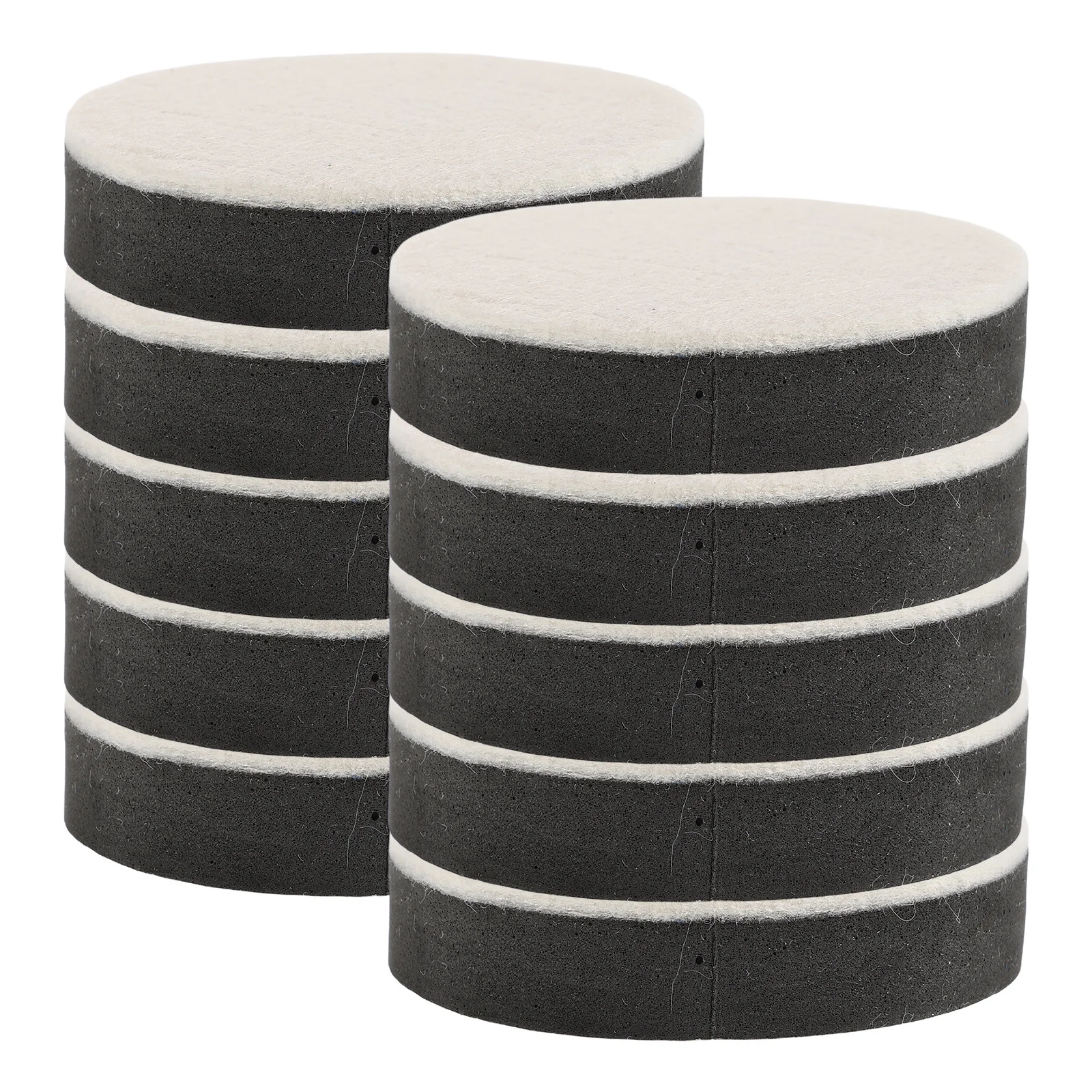 

10Pcs Round Felt Furniture Pads Table Leg Risers Anti-Slip Chair Leg Cushions Protective Bed Feet Floor Pads Felt Table Pad