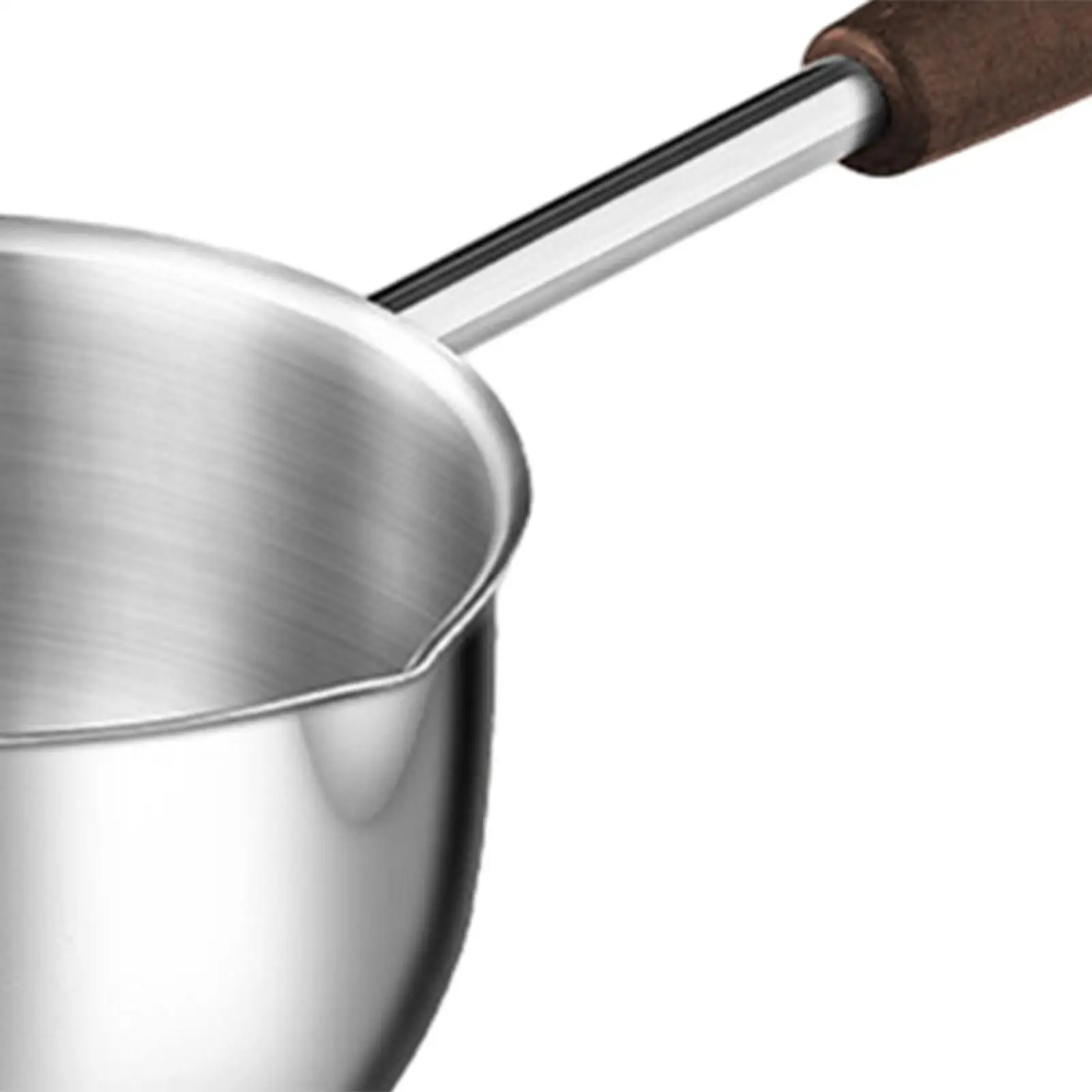 Melt Cooking Hot Oil Pan Keep Easy to Clean Mini Frying Pan Mini Pouring Pot for RV Travel