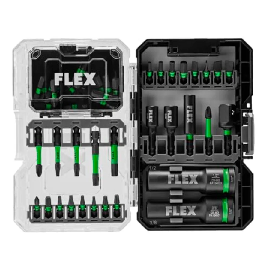 

STACK PACK IMPACKS 45-Piece Impact Driver Bit Set - FAM10103-45