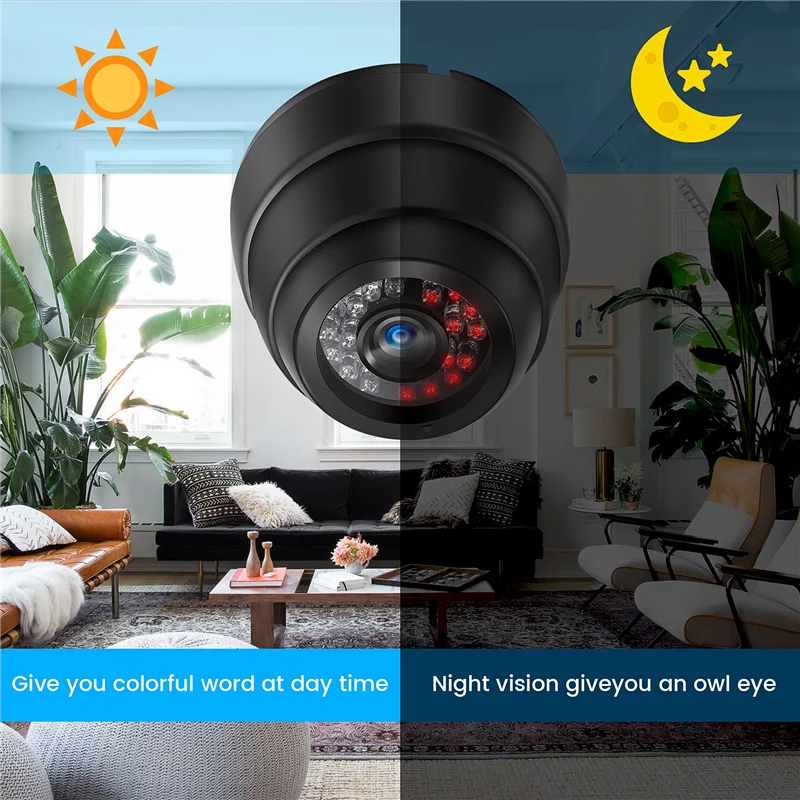 

Камера видеонаблюдения HD 800TVL Купольная камера безопасности на открытом воздухе