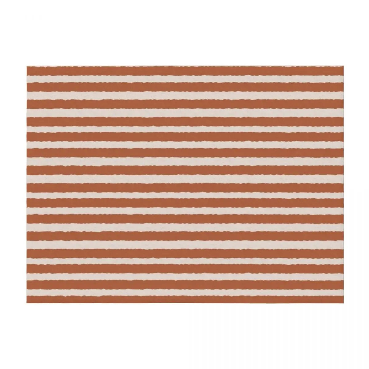 

Burnt Orange & Cream Stripe Throw Blanket Hair Summer Beddings Sofa Soft Plush Plaid Blankets