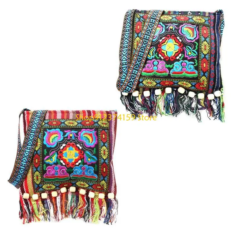 

G5AE Chinese Embroidery Hill Tribe for Tote Bag