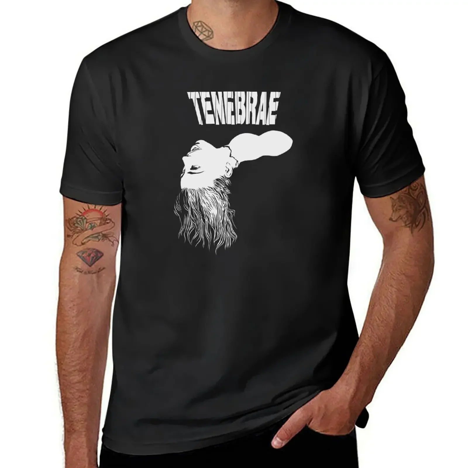 Dario Argento Tenebrae white T-Shirt Aesthetic clothing tees summer clothes cheap stuff Men's clothing