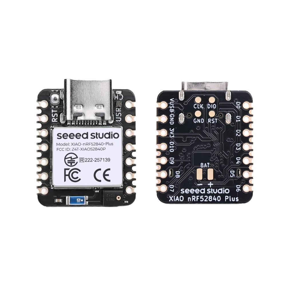 Seeed XIAO nRF52840 Sense Plus - لوحة Bluetooth 5.0 AIoT، IMU وMic، NFC، TensorFlow Lite