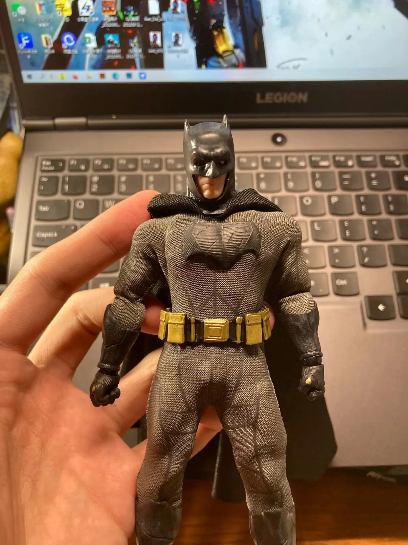 Mezco Dc Figure Justice League Clothing Superman Batman 6 Inch Action Figures 1/12 Statue Toy Collectible Model Adult Kid Gifts