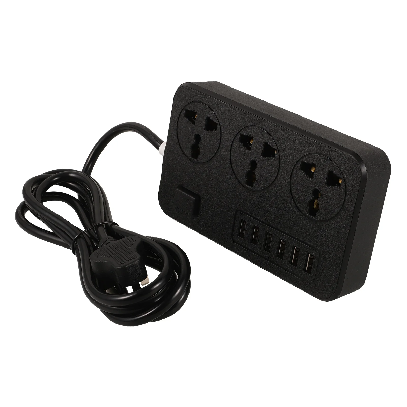 

USB Power 6 Ports Charging Socket Outlet Extension Power Extension Cord Durable Safe Household Plug Board