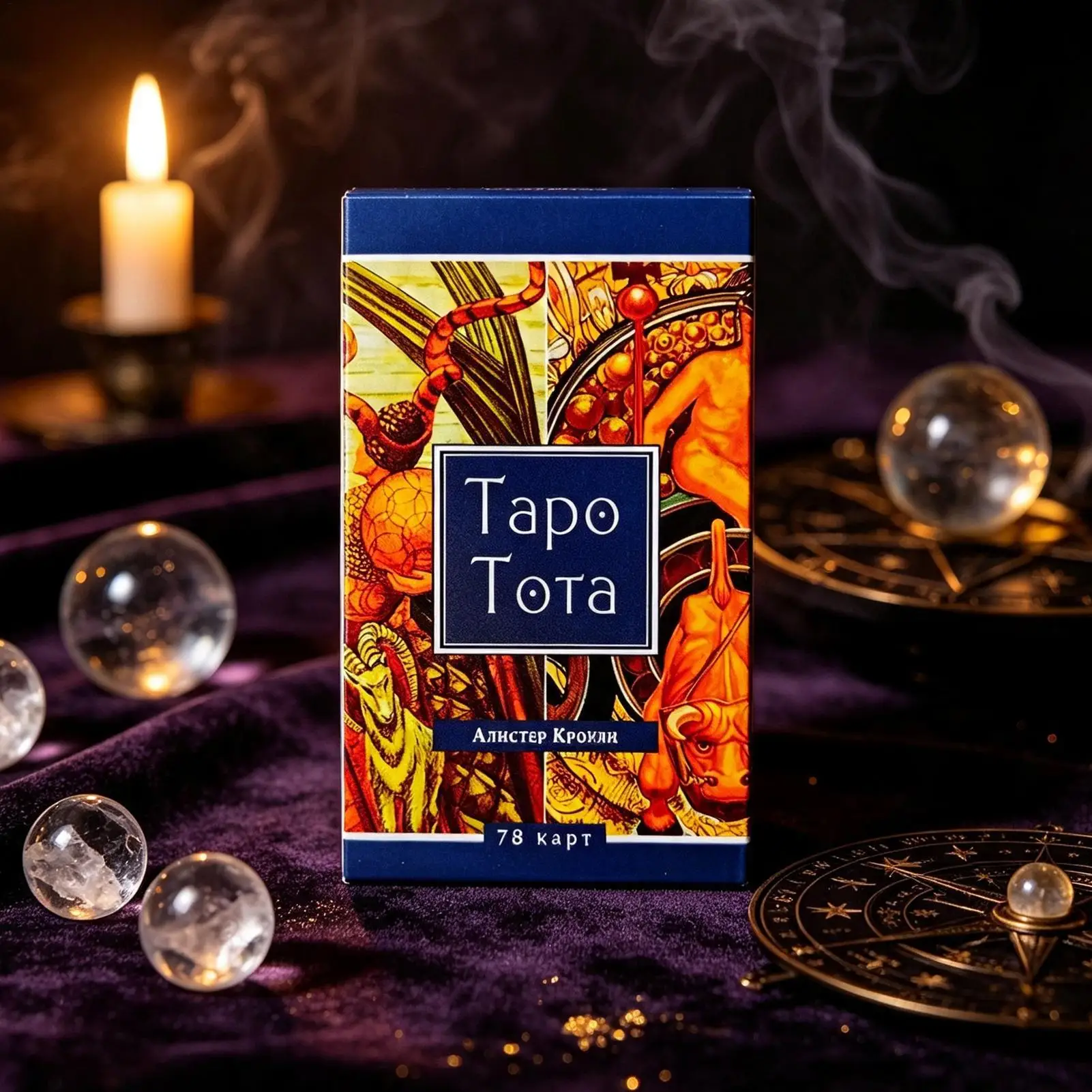 Russian Tarot Deck Traditional Classic Interactive Party Game Russian Tarot Cards Deck for Men Women Daily Casual Leisure