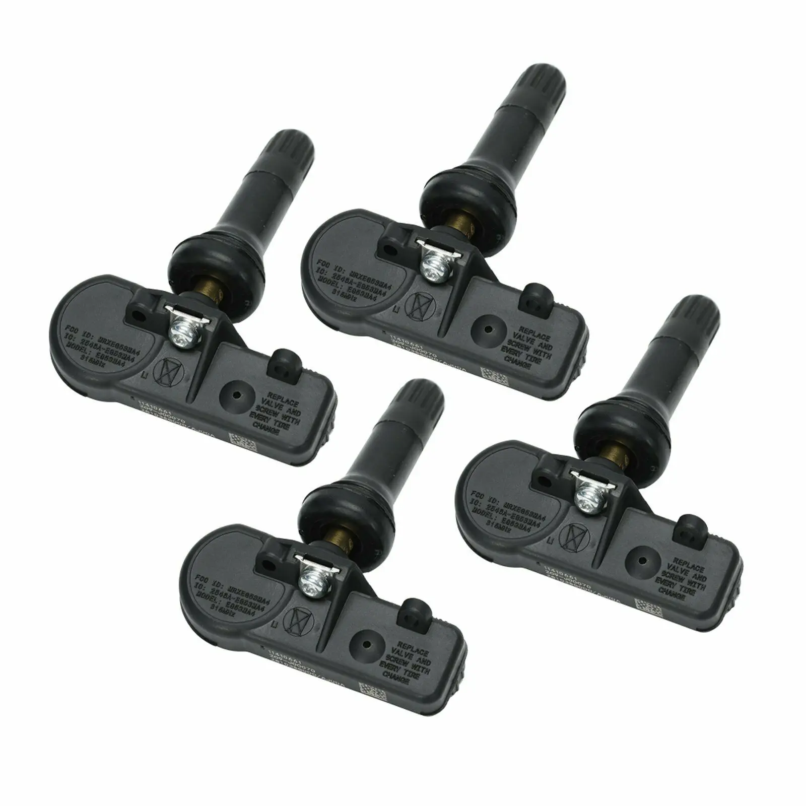 4Pcs  28103AJ00A Tire Pressure Sensor MRX3E3 315MHz TPMS For Subaru- Forester Legacy Imprza- Outback WRX  Auto Accessorie