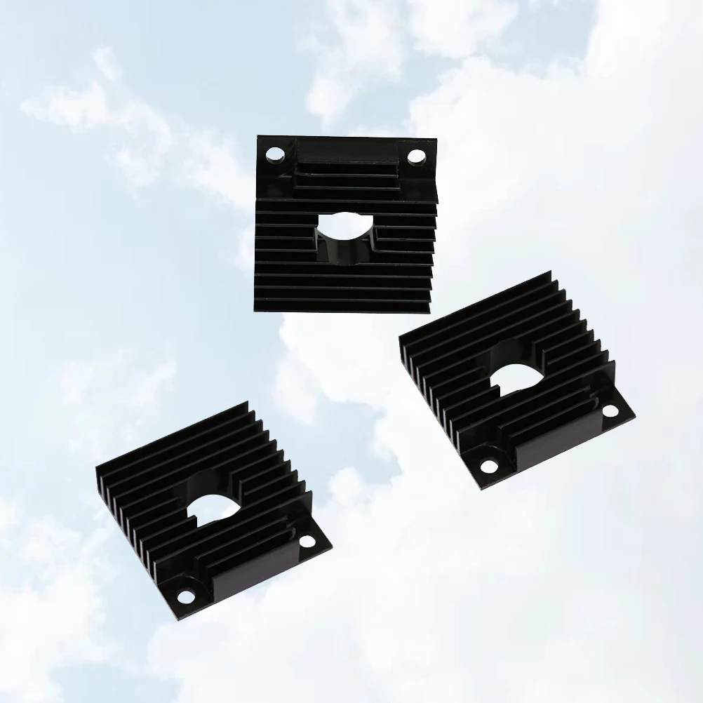 

3 Pcs Heat Sink Laptop Cooler for Mk7 Cooling Block 3d Printer PCB Aluminum Radiator Extruder