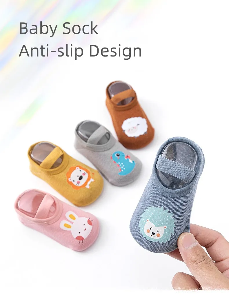 Baby First Walking Toddler Shoes Anti Slip Socks Newborn Warm Crib Floor Comfortable Foot Girl Boy Cute Kids Slipper