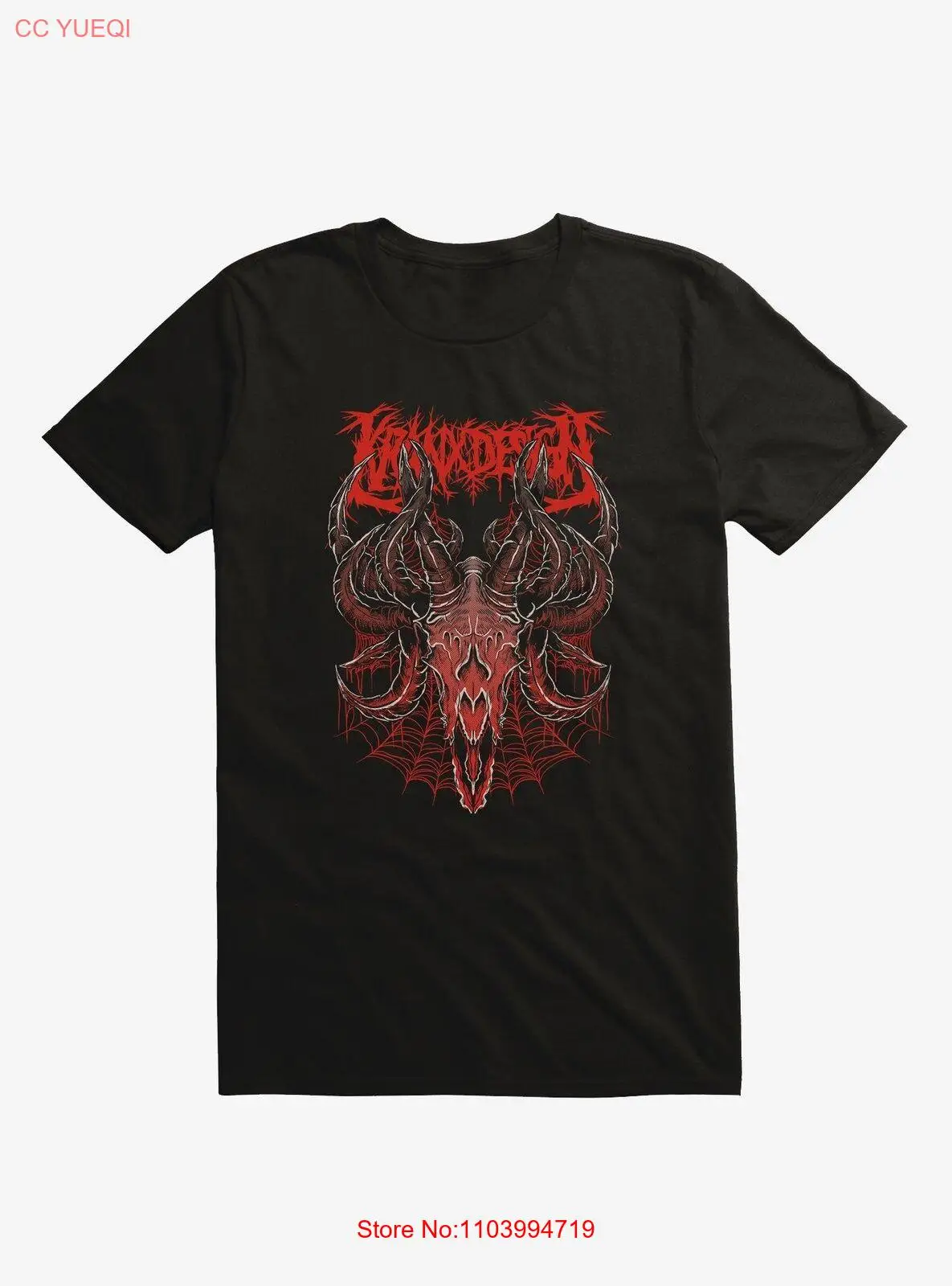 Demon Goat T-Shirt By Kranx Design