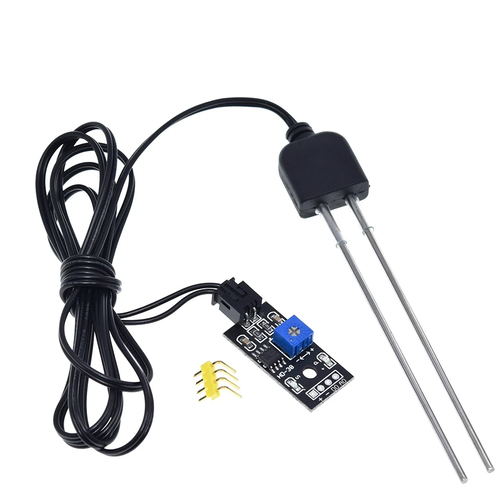 Soil Moisture Detector Module Soil Humidity Sensor Meter Hygrometer Water Tester Corrosion Resistance Probe DC 3.3-12V