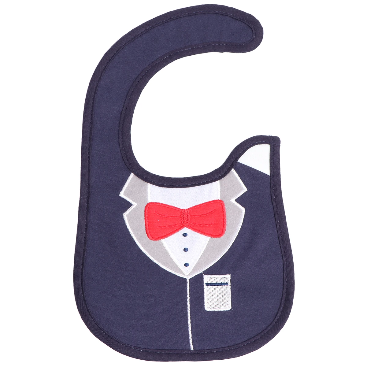 

3pcs Baby Drool Bib Cartoon Pattern Cotton Waterproof Dining Saliva Towel Keeps Clothes Dry Soft Comfortable Skin Friendly
