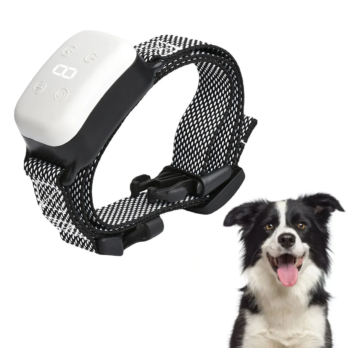 

Dog Bark Collar, Anti Bark Collar for Small Medium Large Dogs, Automatic Anti Barking Device for Dog, Dog Training Collar