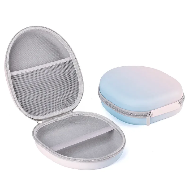Universal Headset Storage Bag Thickened EVA Material Zipper Closure Design Durable Protective Case for Wireless Bluetooth