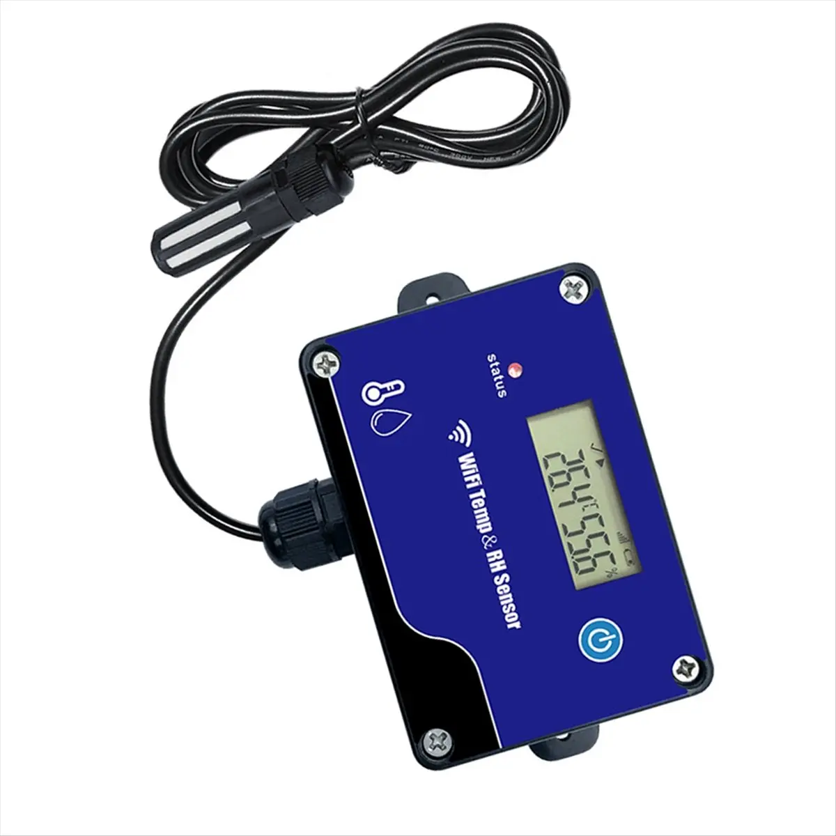 AA77 NEW  New -WiFi501B WiFi Temperature and Humidity Sensor Overlimit Buzzer Alarm WiFi Transmission for Greenhouse Warehouses