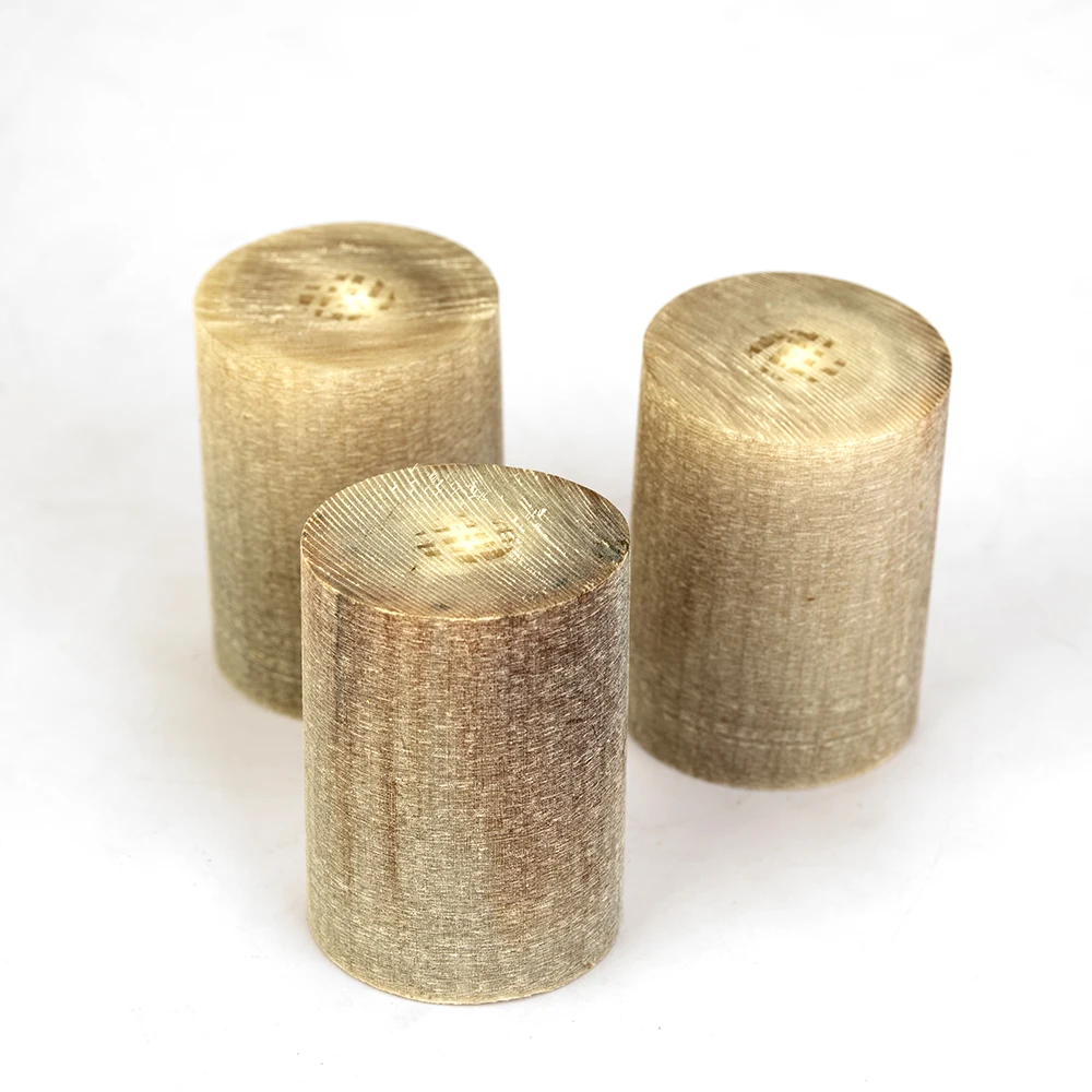 Picture 5: XITUO 10pcs/Lot Natural Black & White Horn Roller for DIY Japanese Octagonal Knife Handle Chef Knife Handle blank Made-3.0cm*4cm