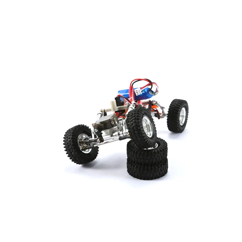 Z2 4WD Climbing Car 1/24 Full Metal RC  Crawler Car Model Kit Remote Control Climbing Car Strong Power