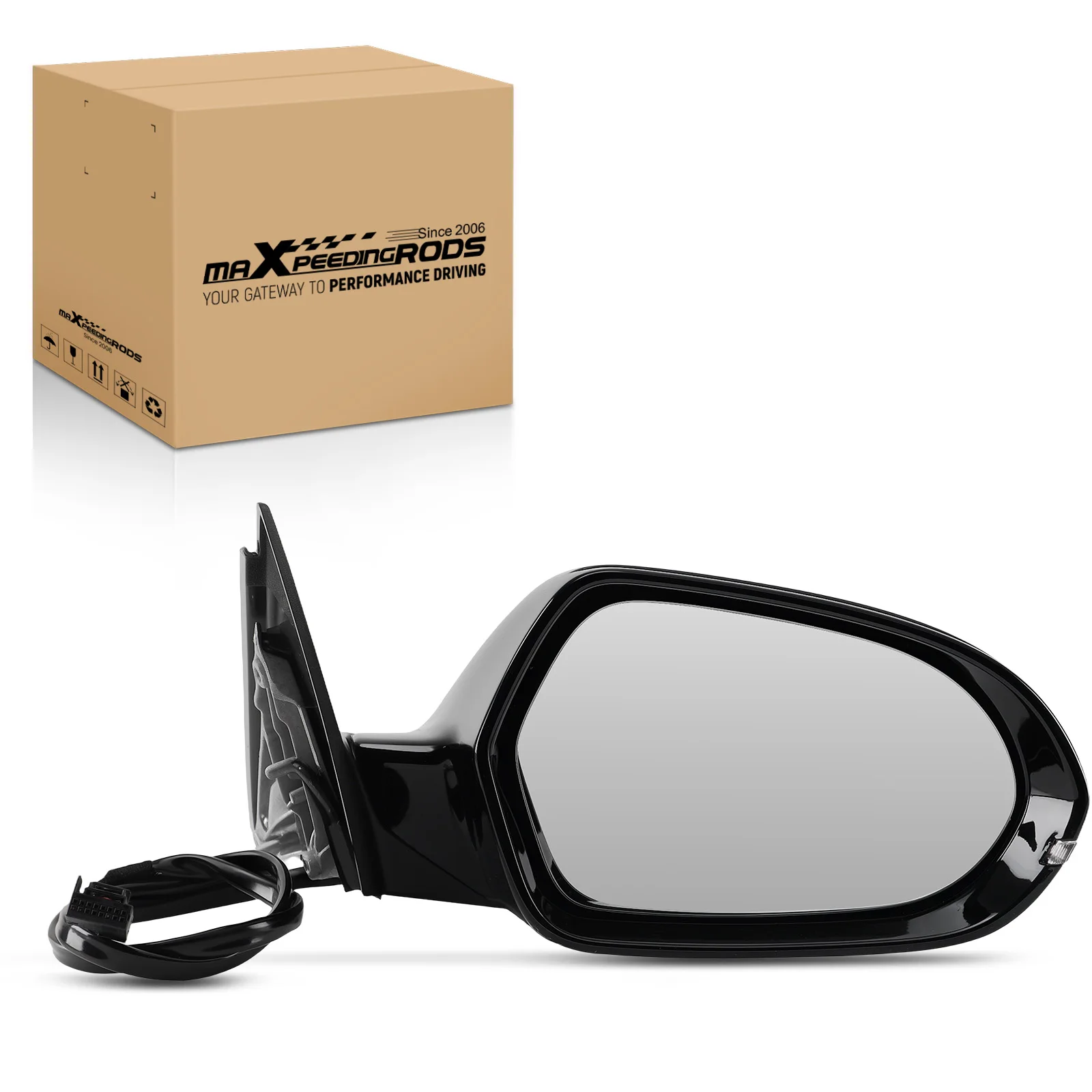 

Right Side View Mirror Heated for Audi A6 Quattro 2012-2018 4G1857410
