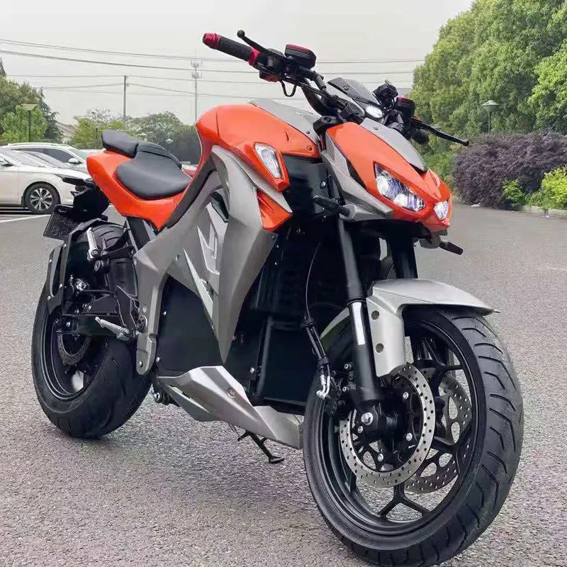 Super power high quality mid drive 3000w 72v electric motorcycle adult