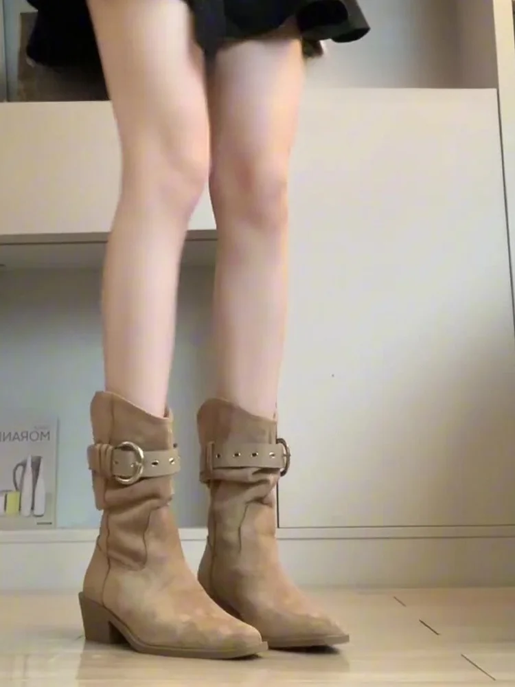 botines-retro-de-piel-sintetica-plisada-para-mujer-con-tacon-grueso-en-v-botas-cortas-elasticas-estilizadoras-botas-vaquer