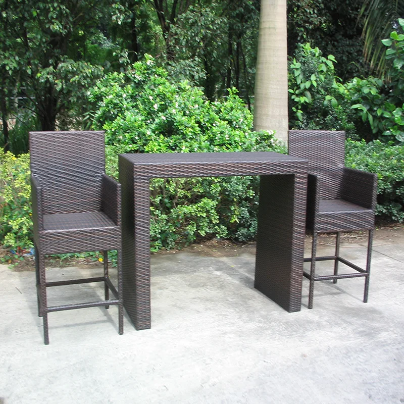 

Outdoor rattan tables and chairs Bar Cafe Milk tea shop Dining terrace