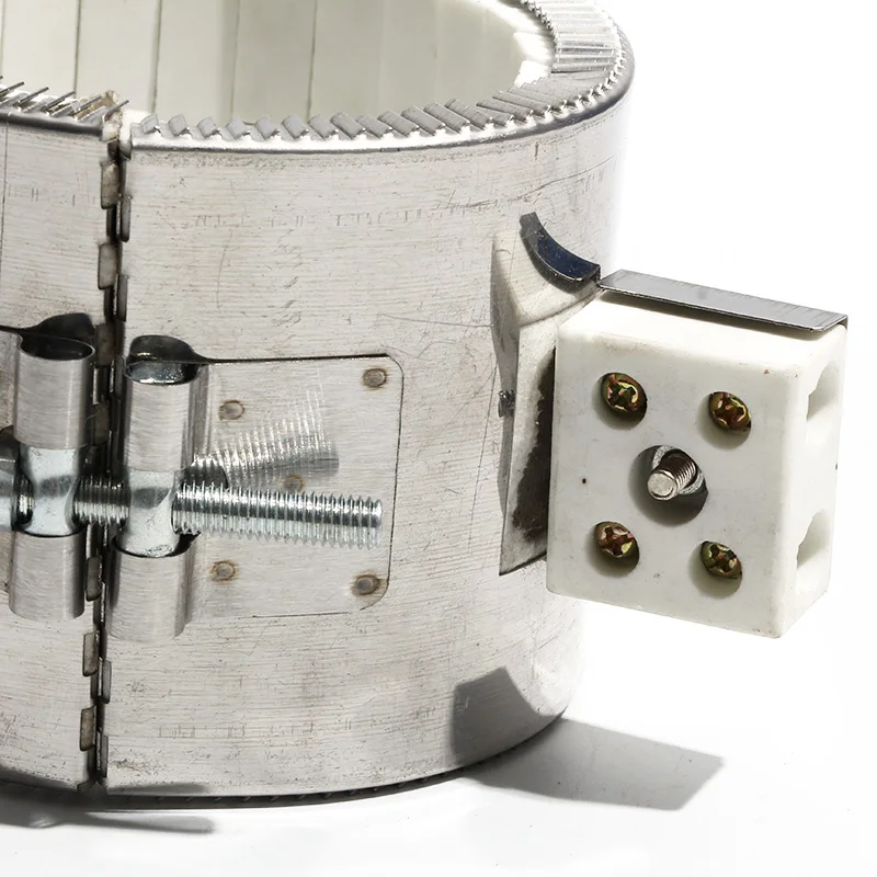 SNDHEATER 220 В керамический нагреватель слюды ID70 ID80 герметичная катушка нагревательного элемента 70x70 мм 80x60 мм с вилкой для литья под давлением