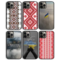 U-kraine Style U-krainian Ethnic Phone Case For iPhone 17 Air 16 16e 15 plus 11 12 13 14 pro max coque