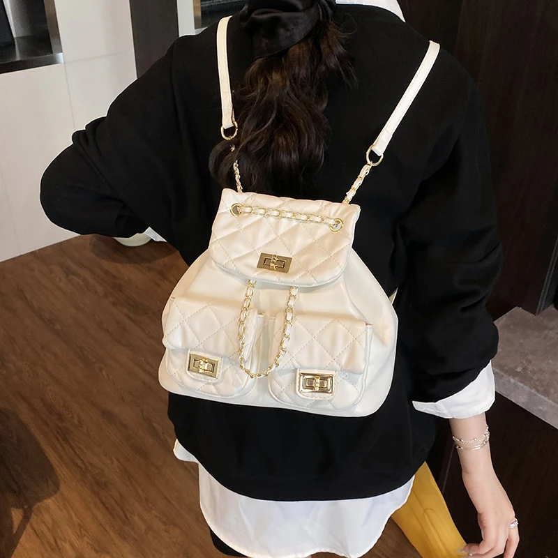 

Fashionable women's new trend PU shoulder bag backpack handbag ita bag mochila school bag рюкзак женский bags for woman 백팩 bags