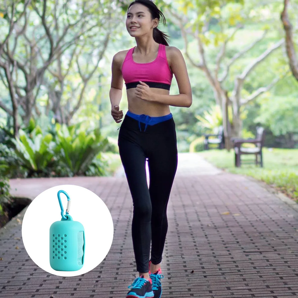 

Super Absorbent Microfiber Cooling Towel Fast Dry Sports Sweat Wiping Travel Gym Quick Dry Honeycomb Lightweight Soft Fabric