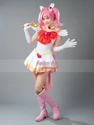 Anime Sailor Super S Film Sailor Chibiusa Rini Cosplay Kostuums voor Vrouwen Rollenspel
