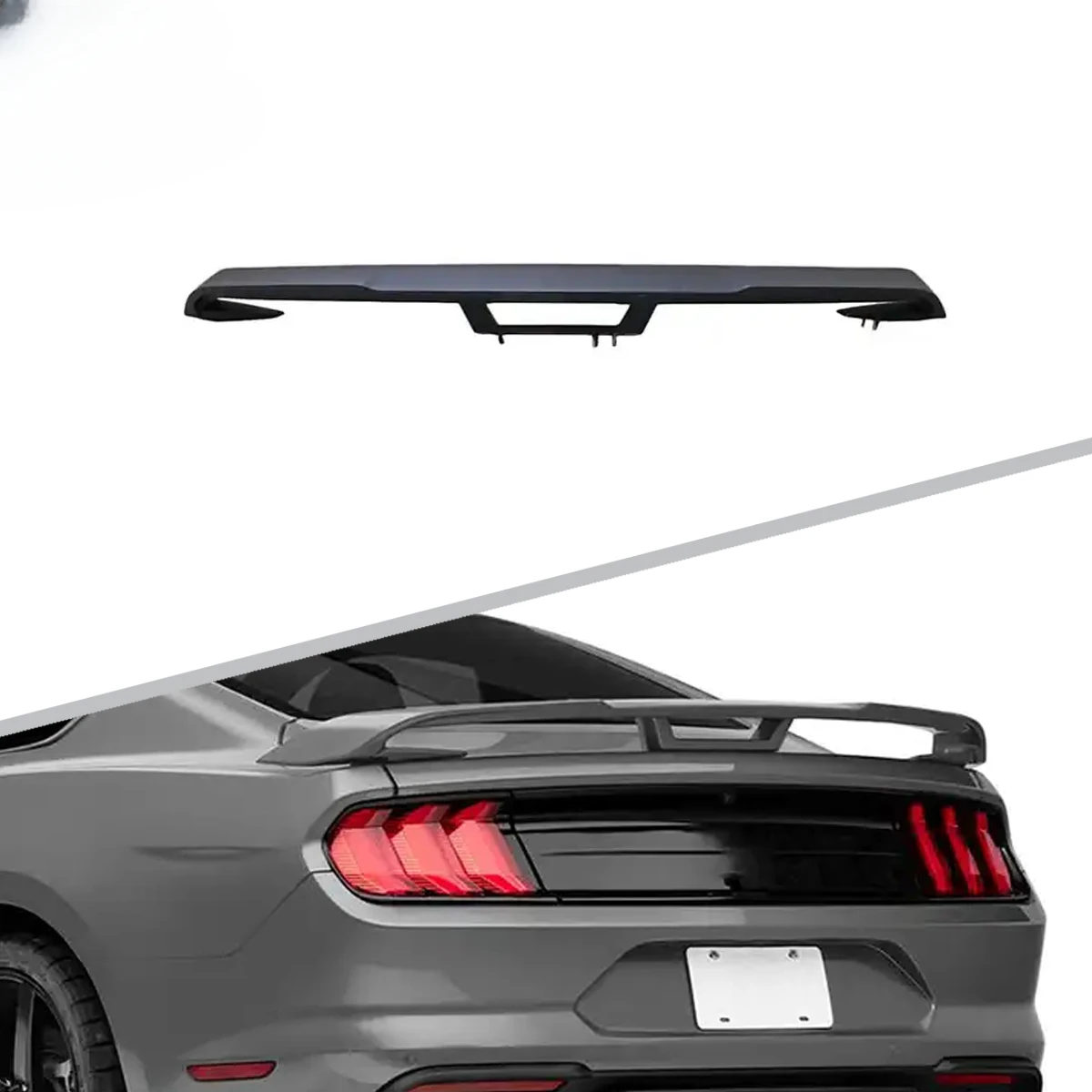 High Quality Car Accessories GT Style Blow Molding Rear Wing Spoiler For Mustang 2015-2021