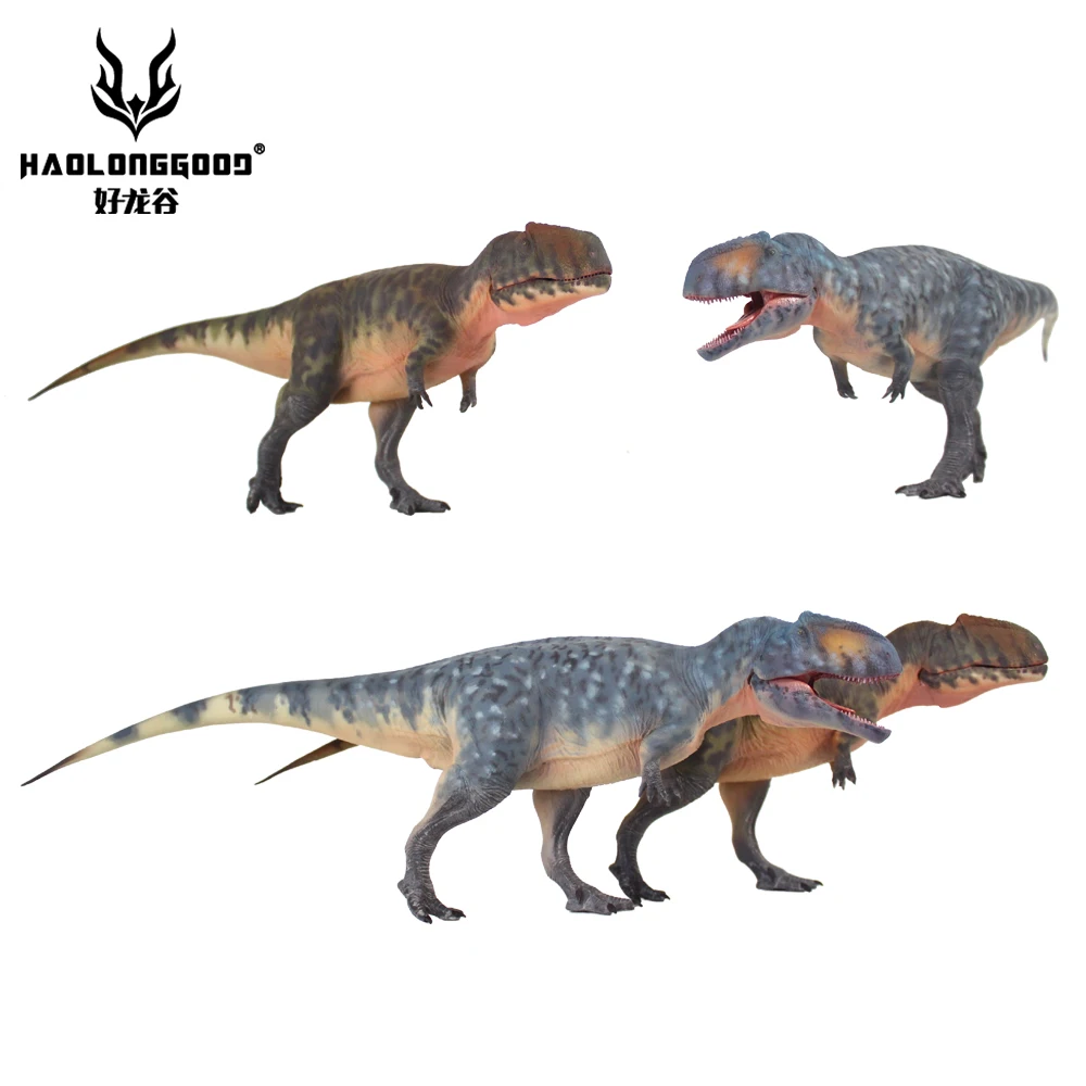 Modelo animal de juguete de dinosaurios Haolonggood Giganotosaurus 1:35