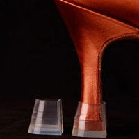 USHINE High Heel Covers Antislip Latin Stiletto Dancing Covers Shoe Care Kit Cap High Heel Silicone Protectores Stoppers