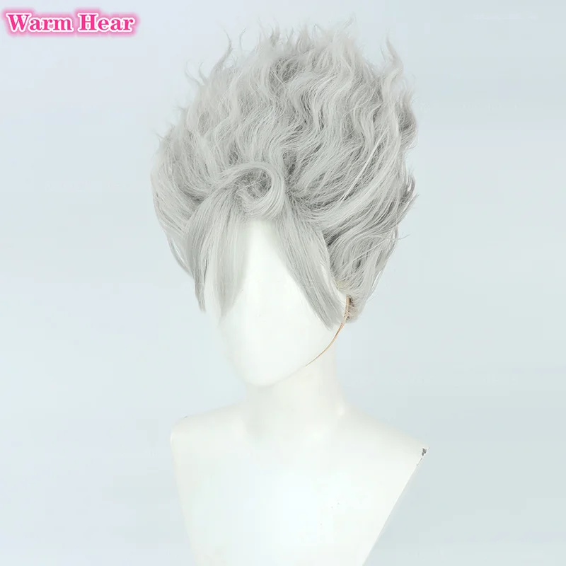 Anime Nika Luffy Cosplay Wig Monkey D Luffy Cap Wano Country Sun God Nika Form Cosplay Heat Resistant Synthetic Wigs + Wig Cap