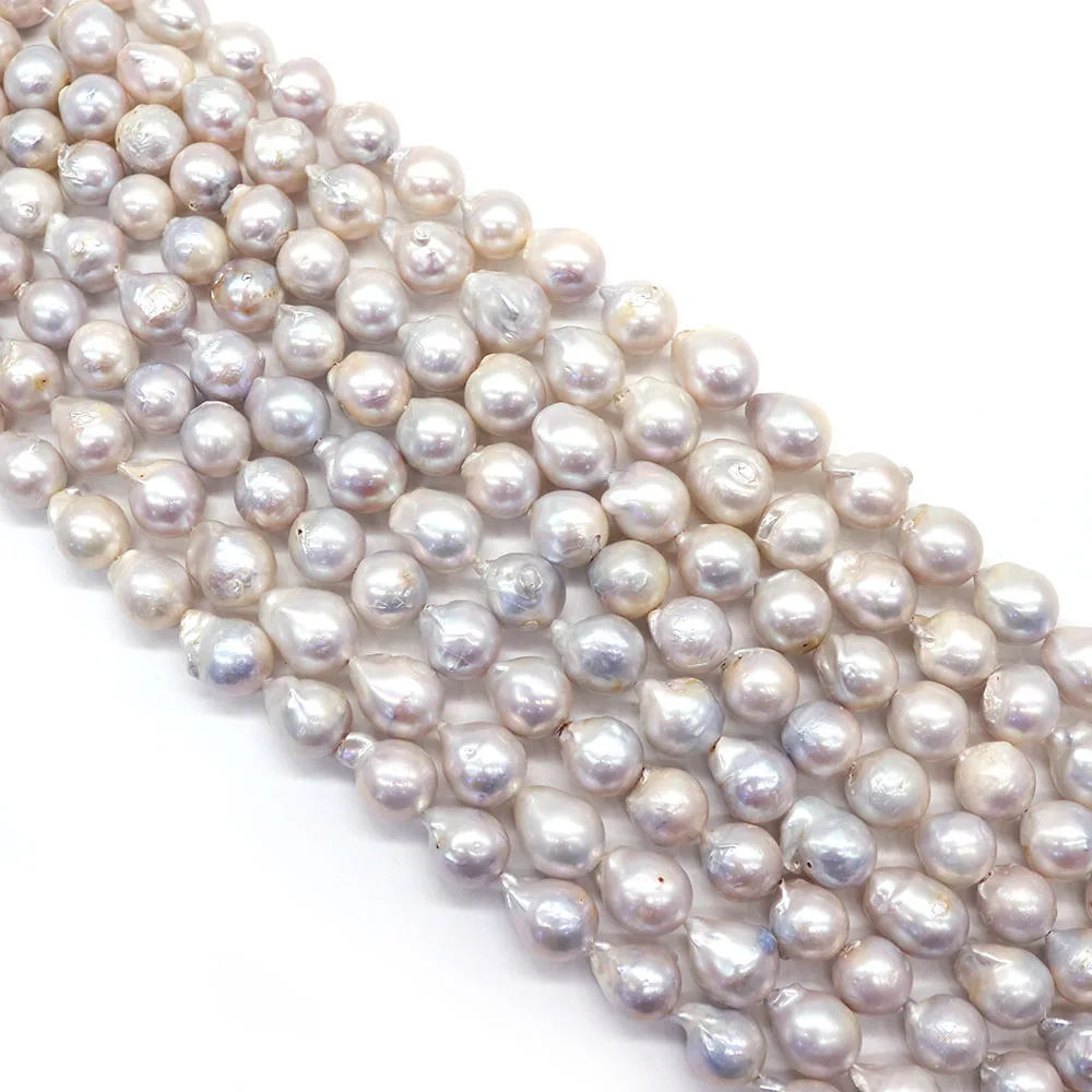 Irregular Natural Freshwater Pearls Beads White Baroque Small Tail Bead for Jewelry Pendant Making DIY Earring Charm Accessories