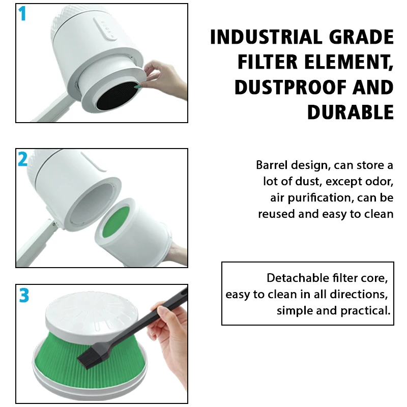 Strong Ventilation Fan Overhead Desktop Dual Use Nail Vacuum Cleaner for Lab Salon Manicure Pedicure Dust Collector Machine