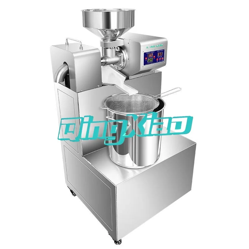 

P30 Commercial Oil Press Machine Small Workshop Stainless Steel Oil Press Machine Industry Machinery Equipment