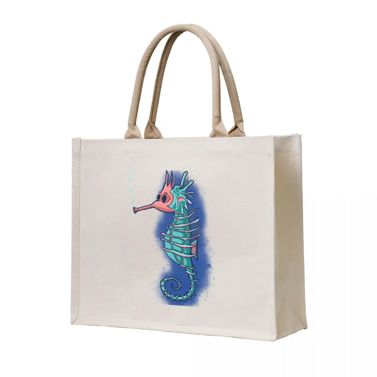 

Seahorse emerging Tote Bag woman shopping bag Women's tote bag Lady tote women