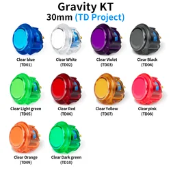 Qanba Gravity KT Arcade buttons Mute snap-in button Multiple trigger stroke adjustments 30mm Arcade Joystick DIY Parts (8Pcs)