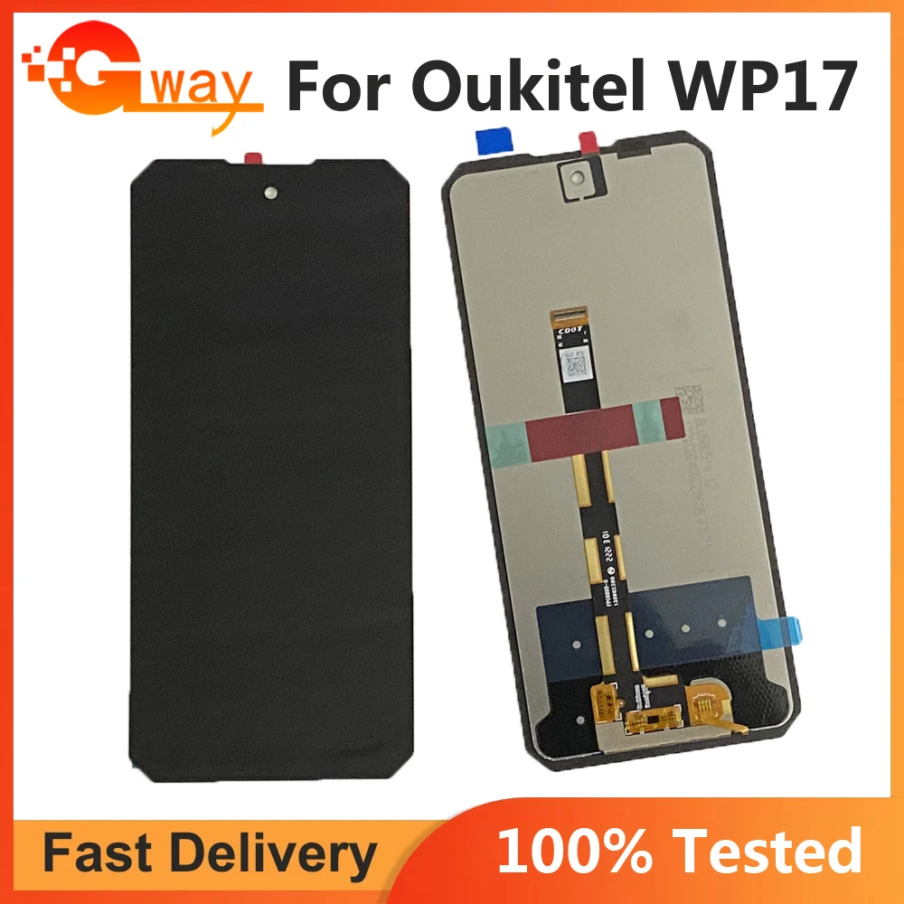 

6.78" Original Oukitel WP17 LCD Display and Touch Screen Digitizer Assembly Replacement For Oukitel WP17 LCD Sensor Repair Parts