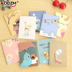 20pages/sheet Retro Notepad Book Korean Lovely Cartoon Image Notebook Vintage For Kids Stationery Height:8cm