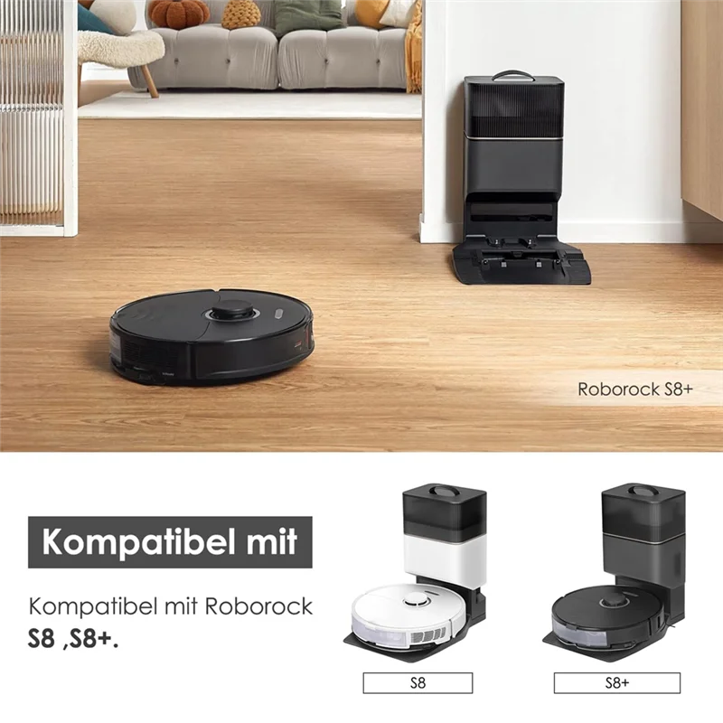 -A90P Accessory Set For Roborock S8 Pro Ultra, Spare Parts Robot Vacuum Cleaner Parts Robot Vacuum Cleaner