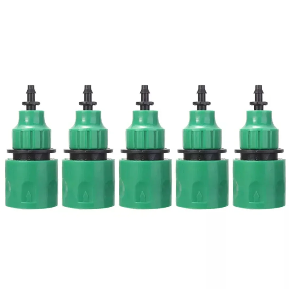 5 Pcs - Plastic Garden Water Hose/ Quick Connector /Irrigation Adapter //Connector Drip Irrigation Tools 4/7mm-8/11mm