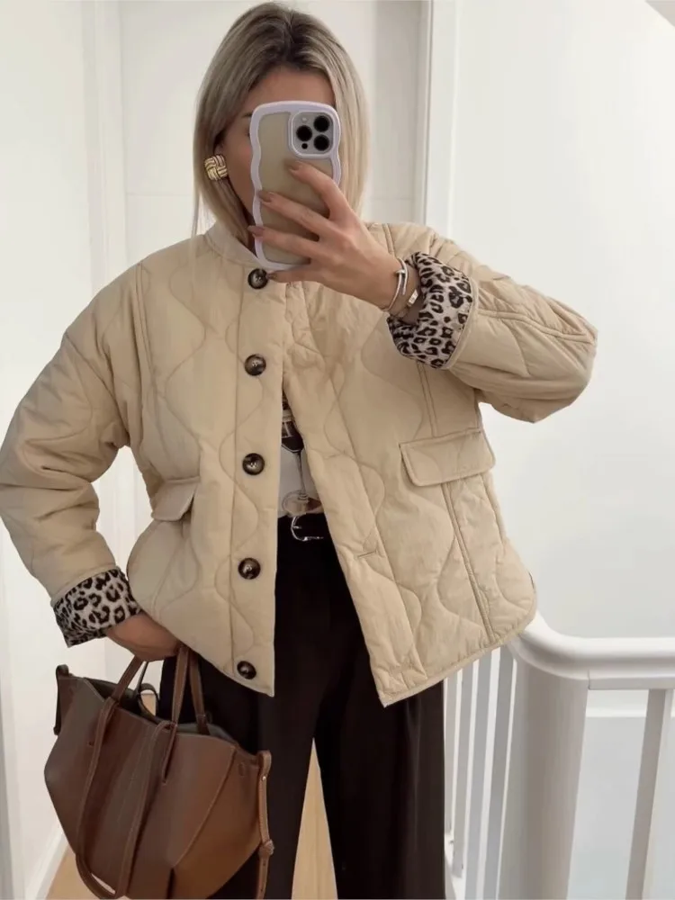 

Женские осенне-зимние пальто, модные однотонные теплые однобортные хлопковые куртки с карманами, женская свободная шикарная верхняя одежда, уличная одежда