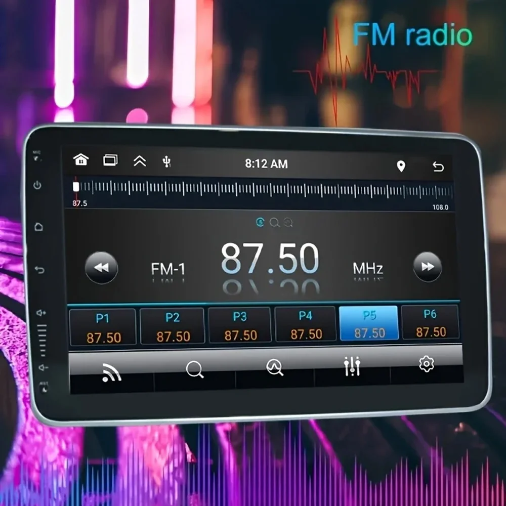 Xintu Wysuwany ekran Android Radio samochodowe 1Din Bezprzewodowy samochodowy odtwarzacz multimedialny 360 Uniwersalna inteligentna centralna